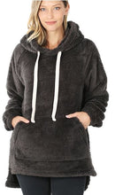 Load image into Gallery viewer, Hooded Faux Fur Pullover
