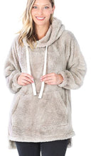 Load image into Gallery viewer, Hooded Faux Fur Pullover
