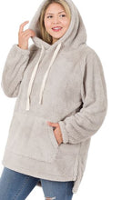 Load image into Gallery viewer, Hooded Faux Fur Pullover
