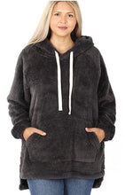 Load image into Gallery viewer, Hooded Faux Fur Pullover
