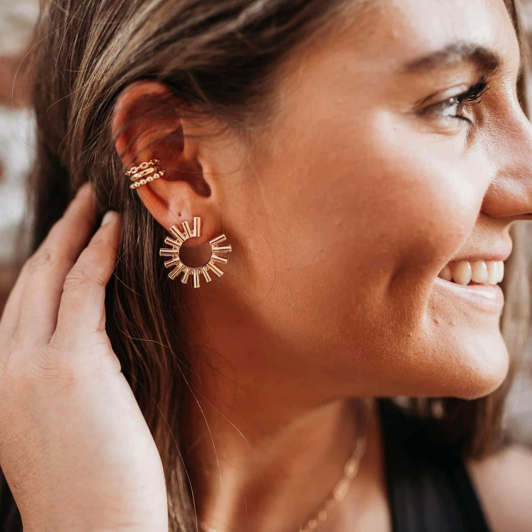 Boho Sun Studs