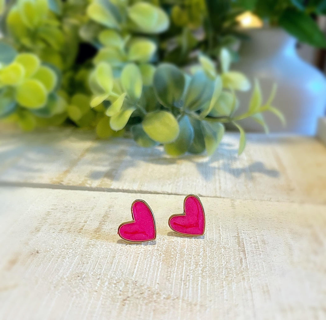 Heart Earring Stud