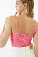 Load image into Gallery viewer, Lace Back Crop Top
